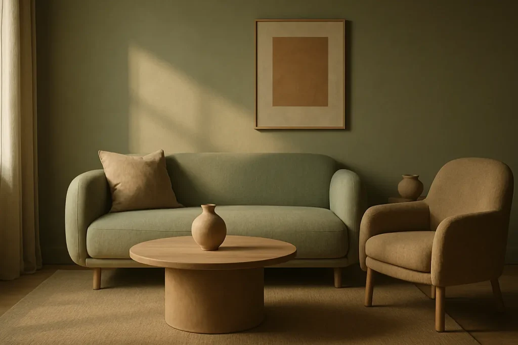 Comment transformer un petit salon avec des matières naturelles et la lumière, sans travaux ?