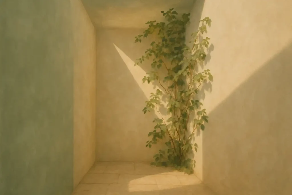 Quelle couleur pour éclaircir une petite cour en été ?