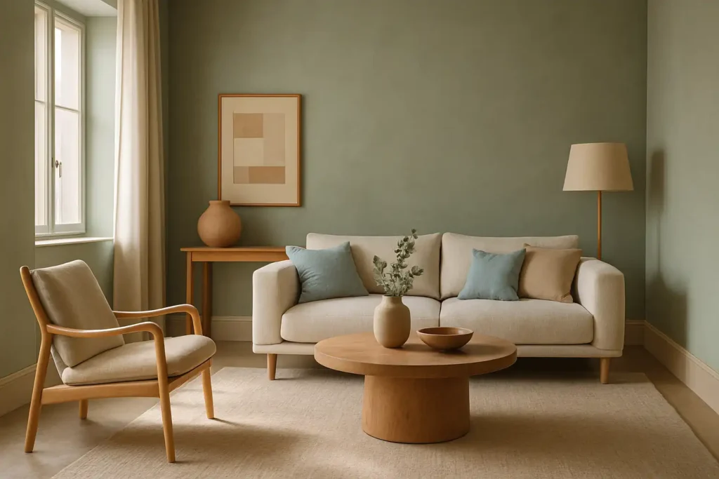 Quelles couleurs choisir pour un salon estival apaisant ?