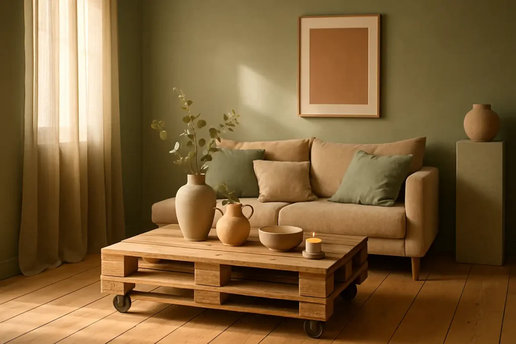 Comment fabriquer une table basse de terrasse en palettes ?