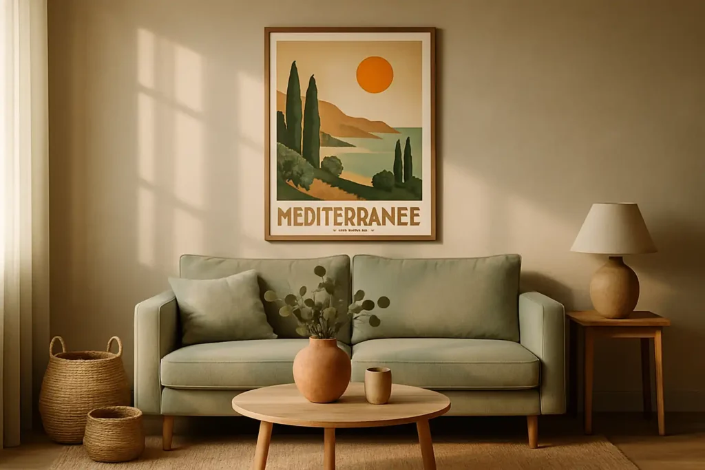 Comment obtenir une ambiance plage au salon avec peu d’objets ?