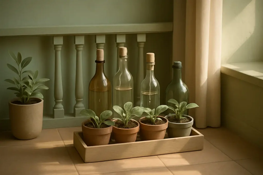 Comment gérer l’arrosage du balcon pendant les vacances d’été ?