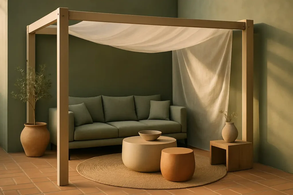 Comment monter une petite pergola bois autoportée ?